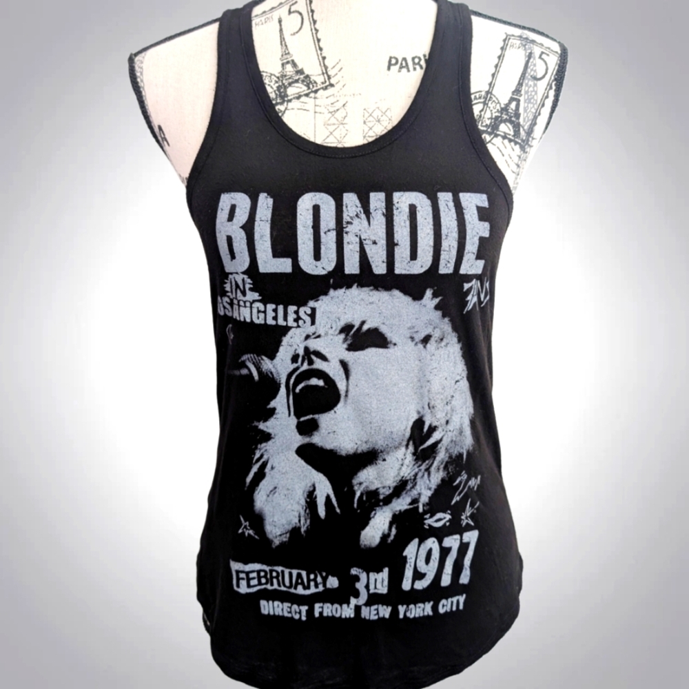 Black Blondie Tank Top